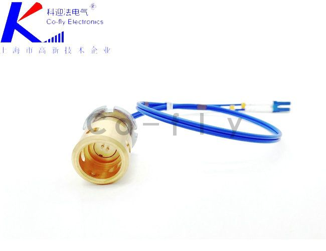 矿用本安型2芯光纤连接器插座 LC光纤接口